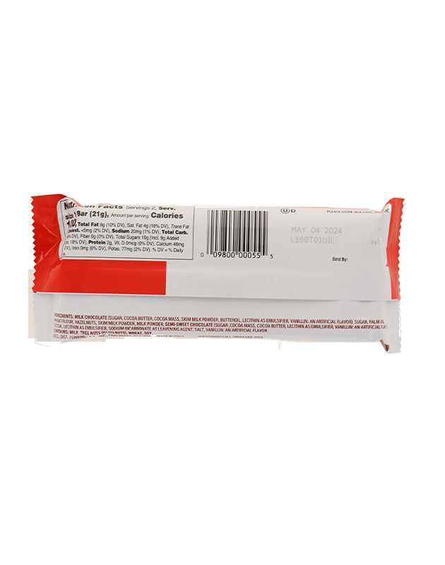 Kinder Bueno Milk Chocolate & Hazelnut Cream Candy Bar 20 Count - 1.5 oz image 0