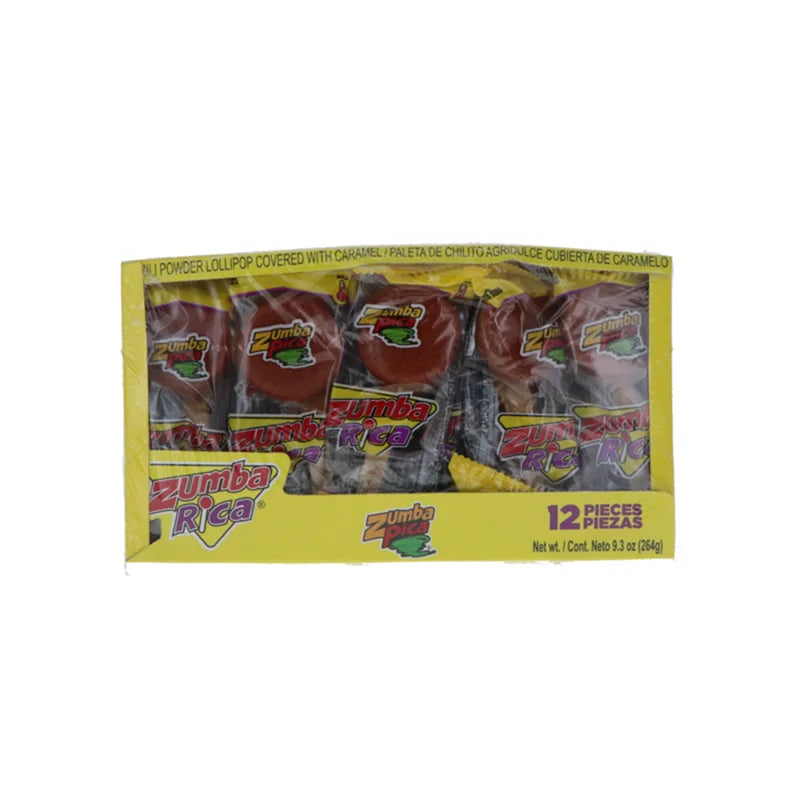 Zumba Rica  Lollipop Tray - 12 Count image 0