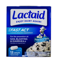 Lactaid Fast Act Lactose Intolerance Relief Caplets - 12 Count image 0