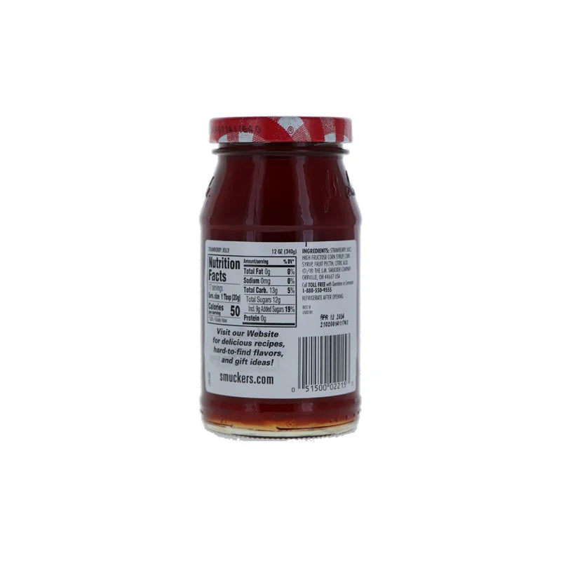 Smucker's, Strawberry Jelly 12 oz image 1