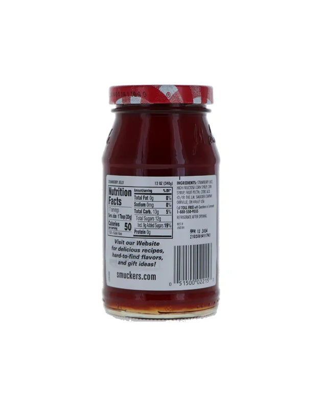 Smucker's, Strawberry Jelly 12 oz image 0