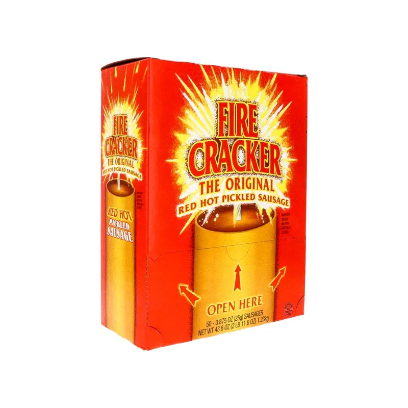 Penrose Firecracker Red Hot Pickled Sausage 2/$1.00 50 Count - 0.88 oz image 1