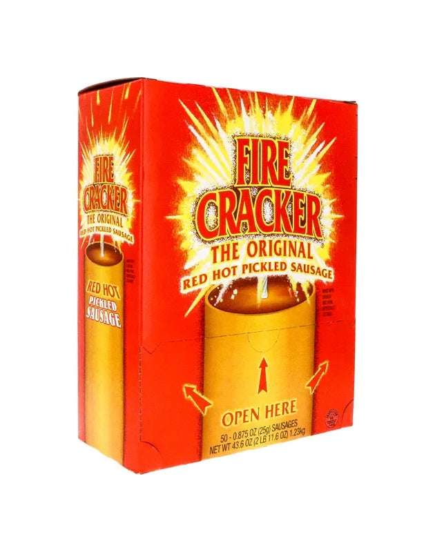 Penrose Firecracker Red Hot Pickled Sausage 2/$1.00 50 Count - 0.88 oz image 0