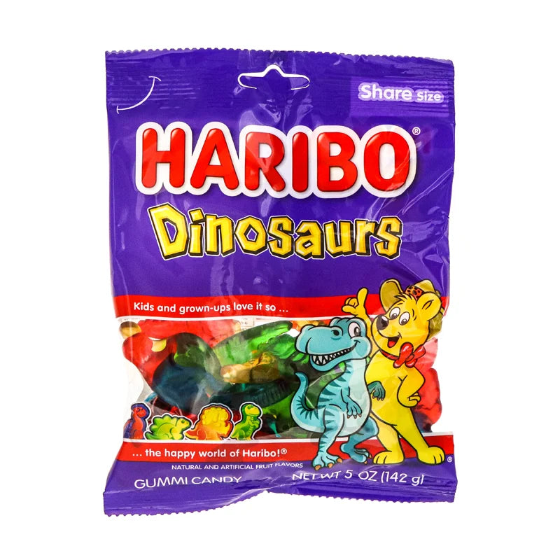 Haribo Gummies Dinosaurs 12 Count - 5 oz image 0