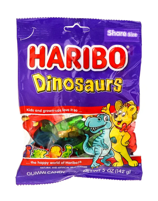Haribo Gummies Dinosaurs 12 Count - 5 oz image 0