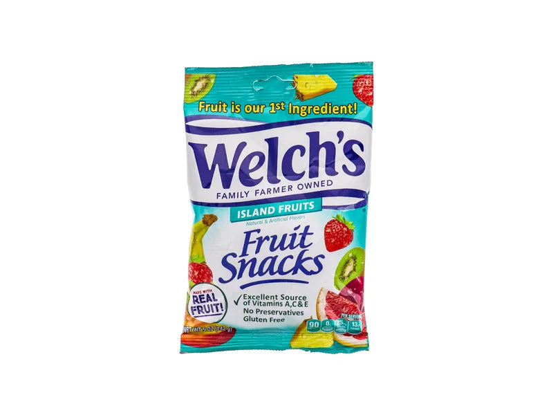 Welchs Peg Fruit Snack Island Fruits 12 Count - 5 oz image 0