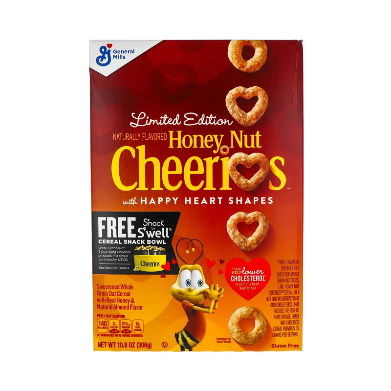 General Mills Honey Nut Cheerios Breakfast Cereal - Box 10.8 oz image 0