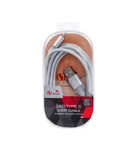 Smart Wireless Crystal Type C Led USB - 6 feet - 1 Count Only image 0