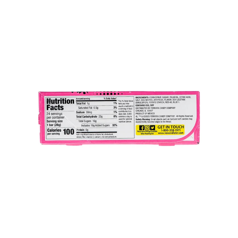 Now & Later Changemakers Chewy Pink Lemonade 24 Count - 6 Pieces image 2