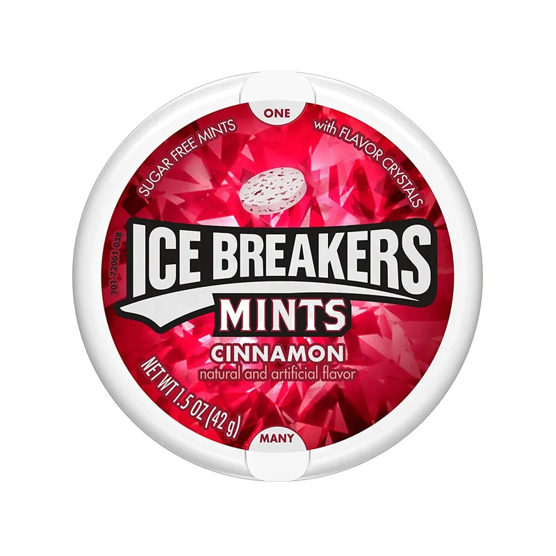 Ice Breakers Mints Cinnamon Can 8 Count - 1.5 oz image 0