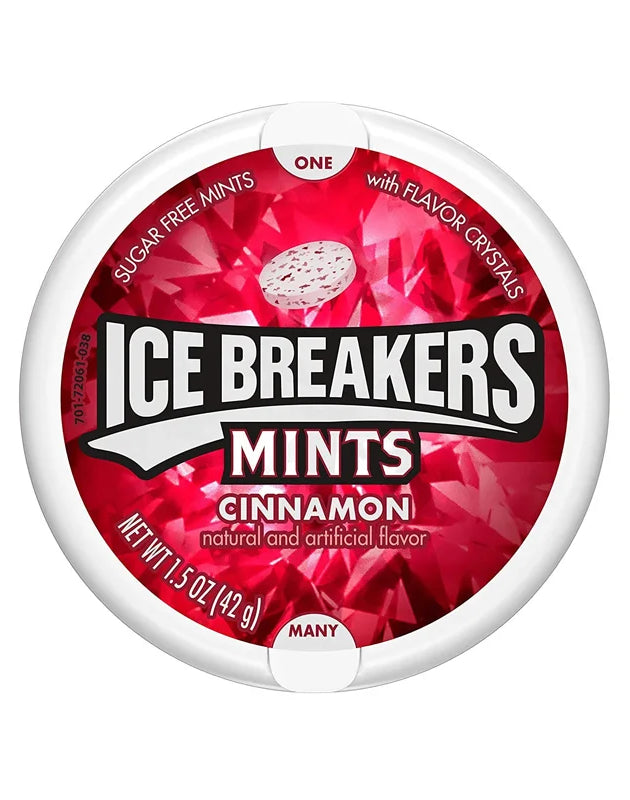 Ice Breakers Mints Cinnamon Can 8 Count - 1.5 oz image 0