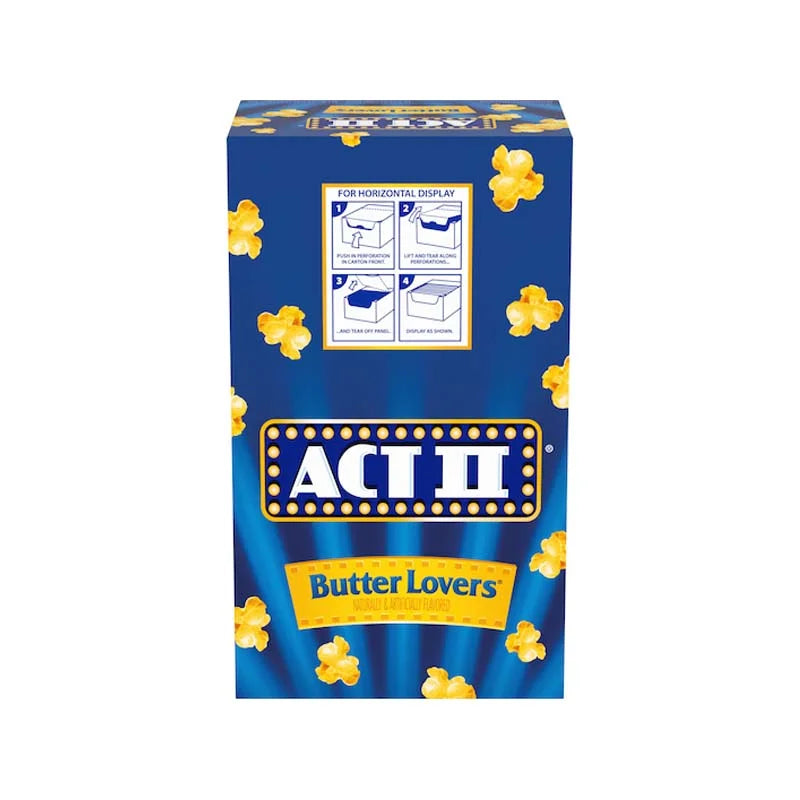 Act II Popcorn Butter Lovers 18 Count - 2.75 oz image 0