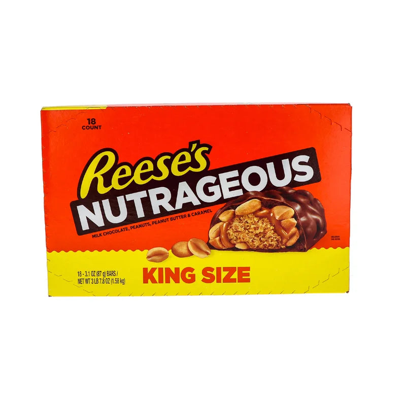 Reeses  King Size Nutrageous Bar 18Ct/3.1Oz image 0