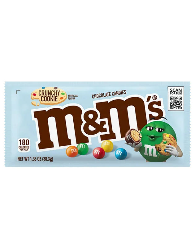 M & M's Crunchy Cookie Milk Chocolate Candy Standard Size 24 Count - 1.35 oz image 0