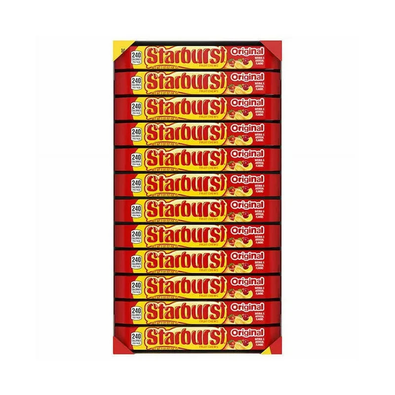 Starburst Fruit Chews Original Chewy Candy 36 Count - 2.07 oz image 0