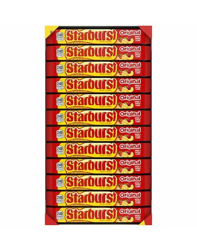 Starburst Fruit Chews Original Chewy Candy 36 Count - 2.07 oz image 0