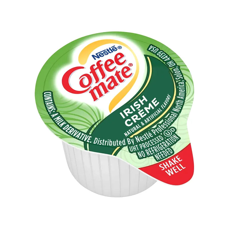 Coffee Mate Irish Creme Liquid Coffee Creamer Tubs 180 Count - 0.375 oz image 1