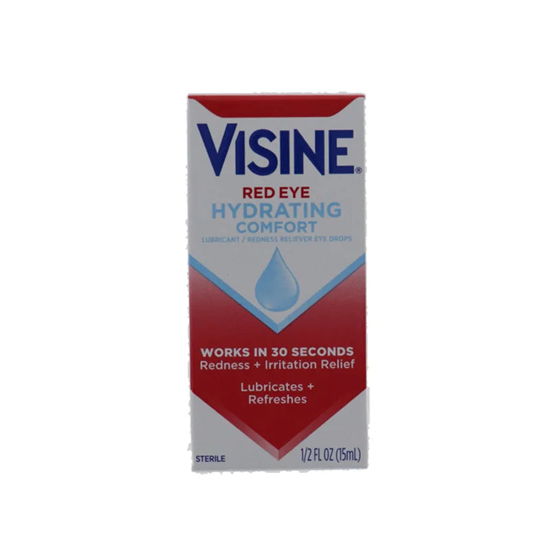 Visine Red Eye Hydrating Comfort Eye Drops 1 Count - 2 oz image 0