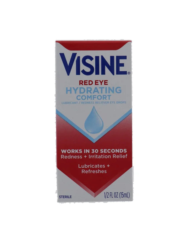 Visine Red Eye Hydrating Comfort Eye Drops 1 Count - 2 oz image 0