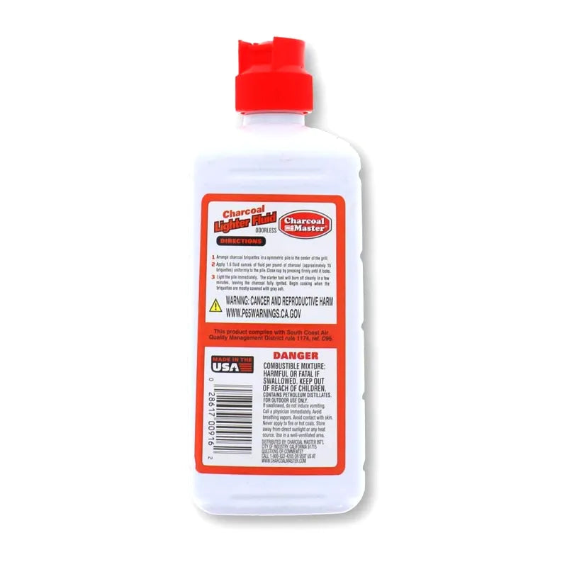 Charcoal Master Charcoal Lighter Fluid 12 Count - 16 oz image 1