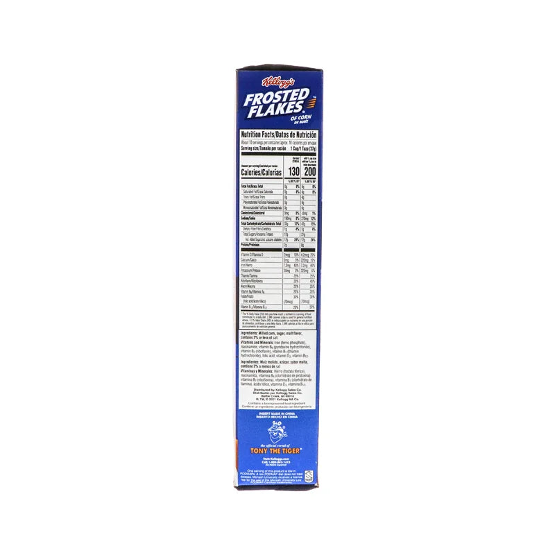 Kellogg's Frosted Flakes Breakfast Cereal Box 13.5 oz image 1