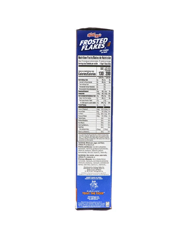 Kellogg's Frosted Flakes Breakfast Cereal Box 13.5 oz image 0