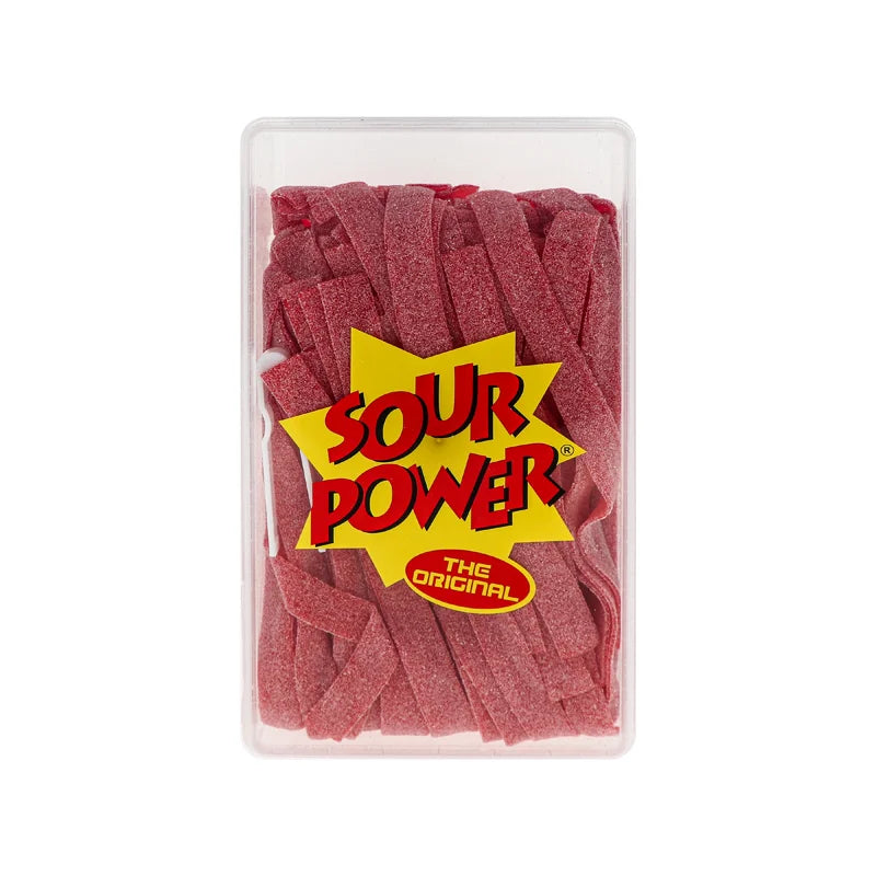 Sour Power Belts Strawberry Wrapped - 150 Count image 0