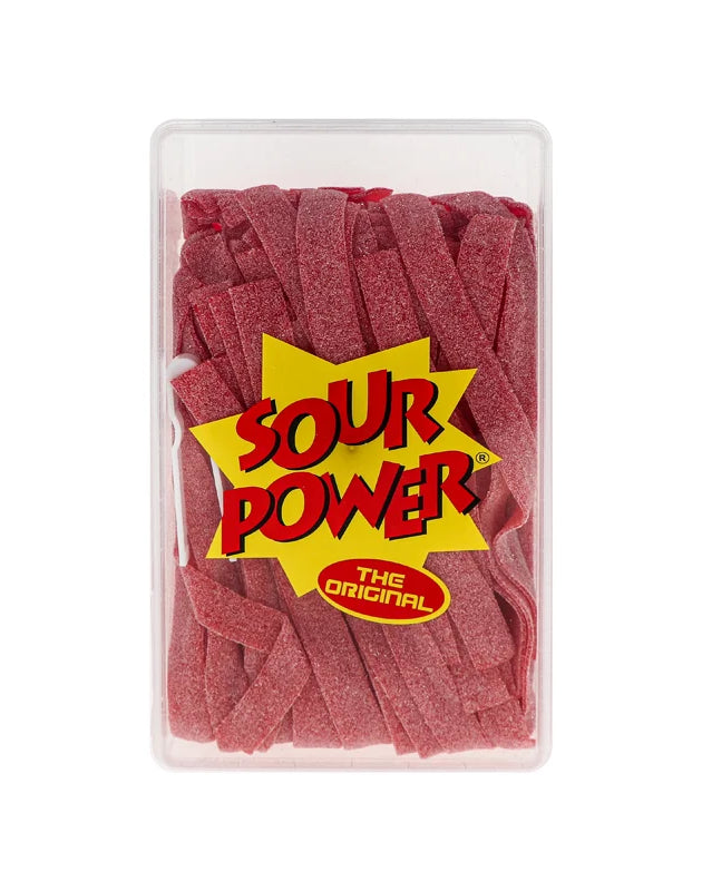 Sour Power Belts Strawberry Wrapped - 150 Count image 0