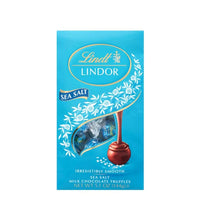 Lindt Lindor Milk Chocolate Truffles with Sea Salt - 5.1 oz image 0