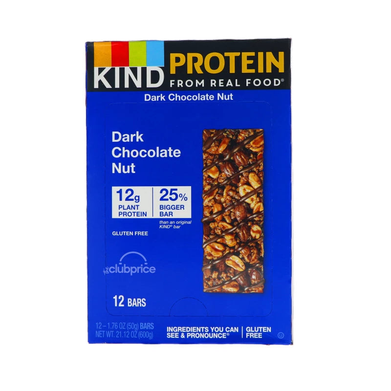 Kind Protein Dark Chocolate Bar 12 Count - 1.76 oz image 0