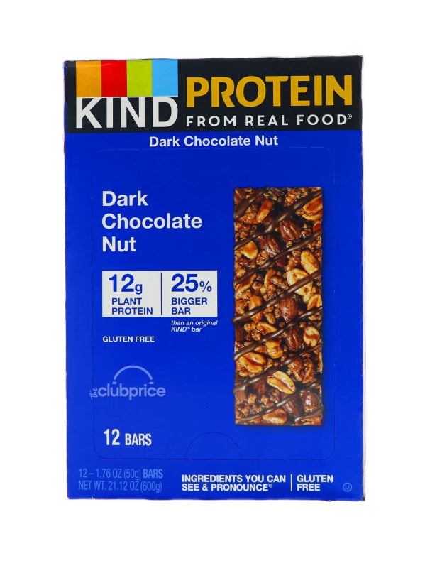 Kind Protein Dark Chocolate Bar 12 Count - 1.76 oz image 0
