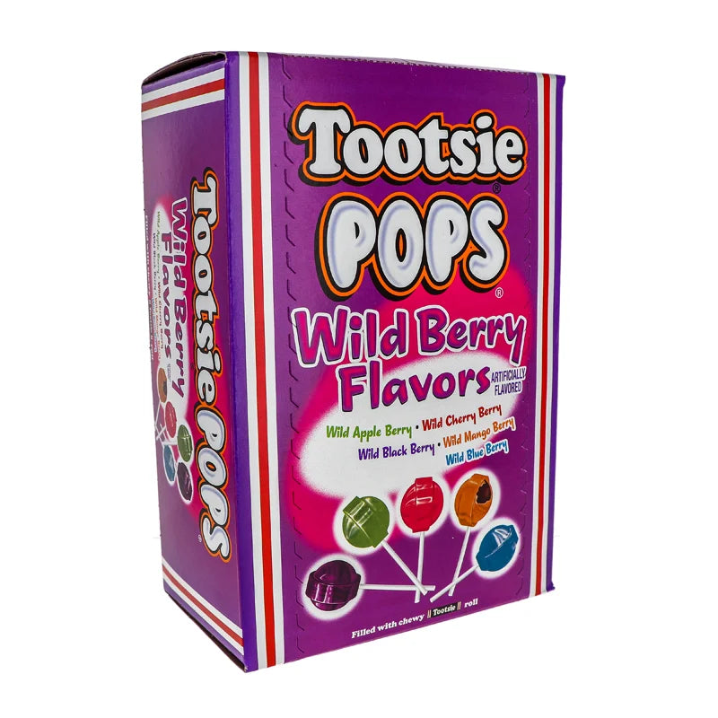 Tootsie Pops Wild Berry - 100 Count image 1