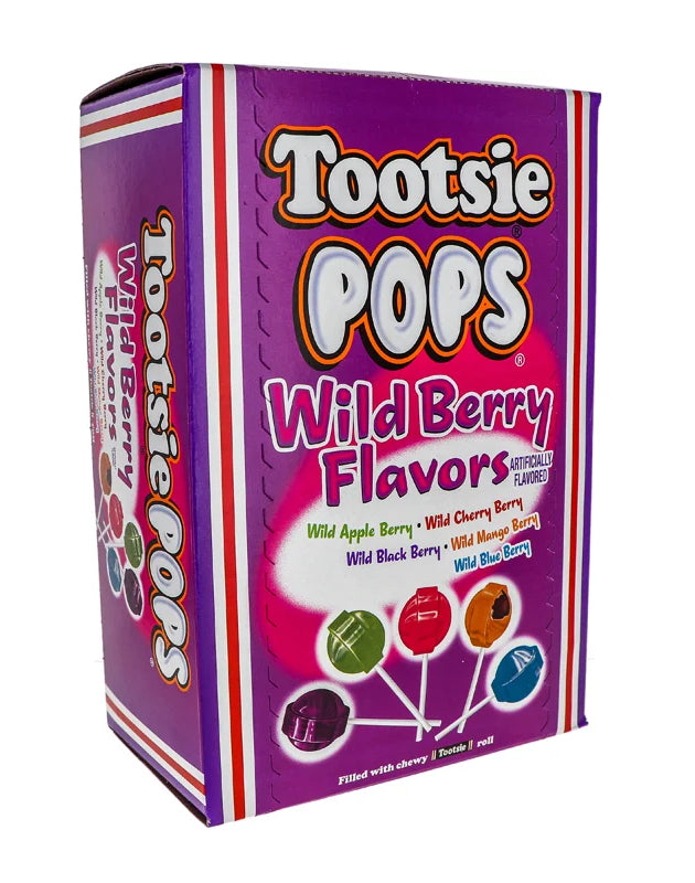 Tootsie Pops Wild Berry - 100 Count image 0