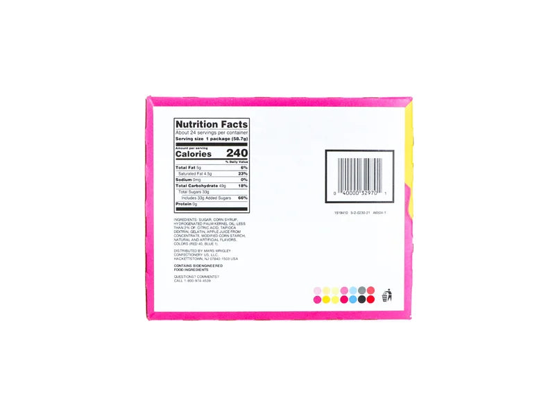 Starburst FaveREDs Chewy Candy 24 Count - 2.07 oz image 2