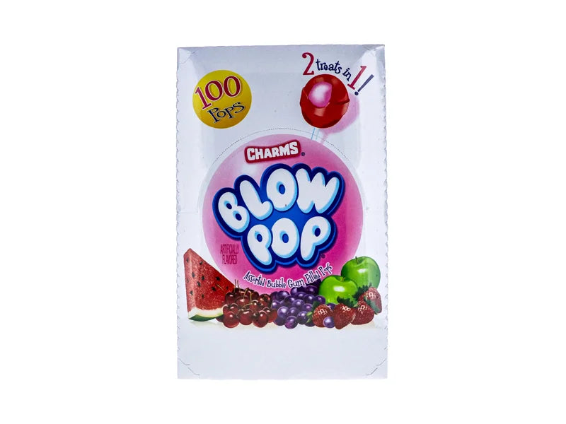 Charms Assorted Blow Pops - Box 100 Count image 0