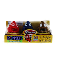 Kidsmania Pooplets Emoji Poop Shaped Candy Toy - 12 Count image 0