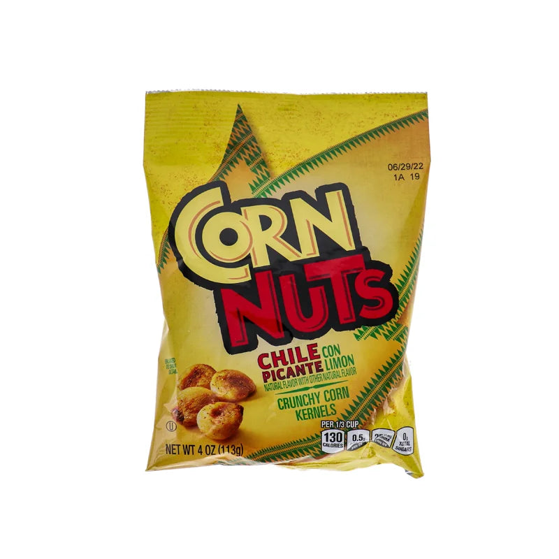 Corn Nuts Chile Picante con Limon Crunchy Corn Snack 12 Count - 4 oz image 0