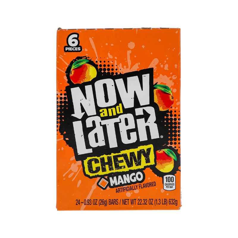 Now and Later Chewy Mango (6 Pack) image 0