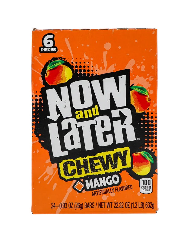 Now and Later Chewy Mango (6 Pack) image 0