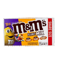 M&m's King-Size Peanut Mix Chocolate Candy 18 Count - 2.5 oz image 0