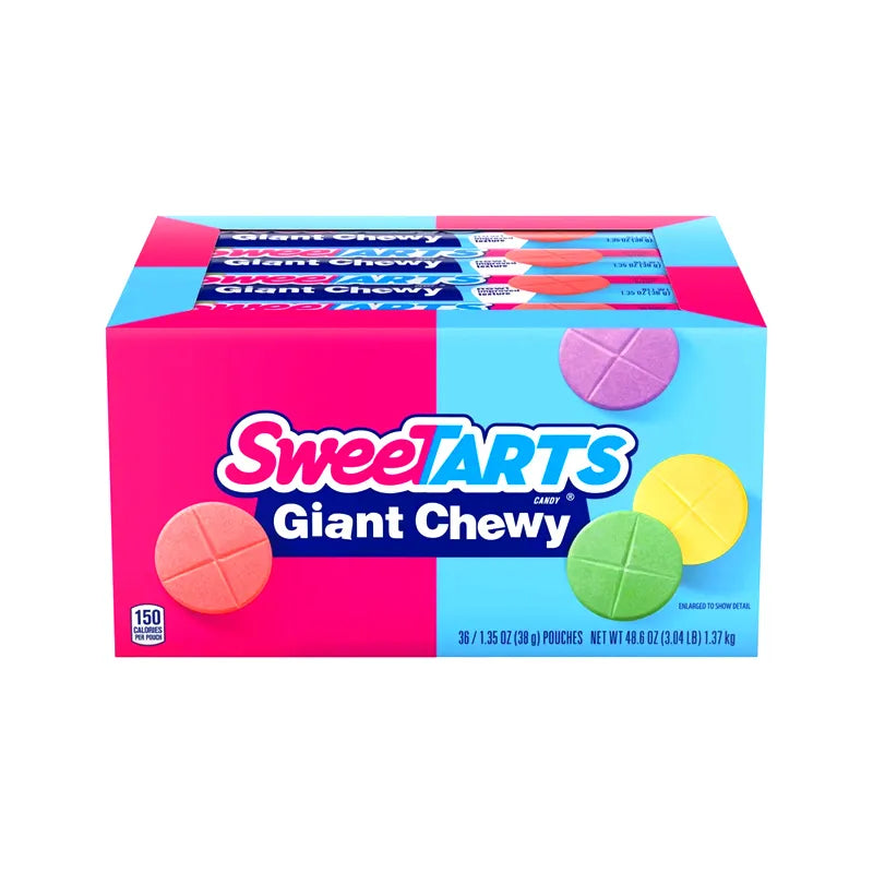 Sweettarts Giant Chewy Candy 36/1.5oz image 0