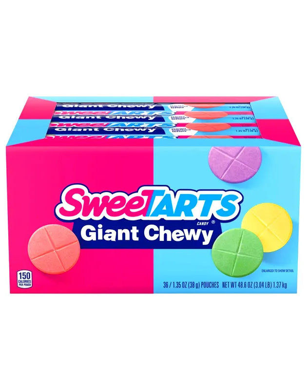 Sweettarts Giant Chewy Candy 36/1.5oz image 0