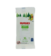 Huggies Natural Care Baby Wipes Pouch 16 Sheets image 0