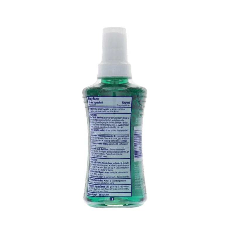 Chloraseptic Sore Throat Spray, Menthol Flavor 6 - Fl oz image 1