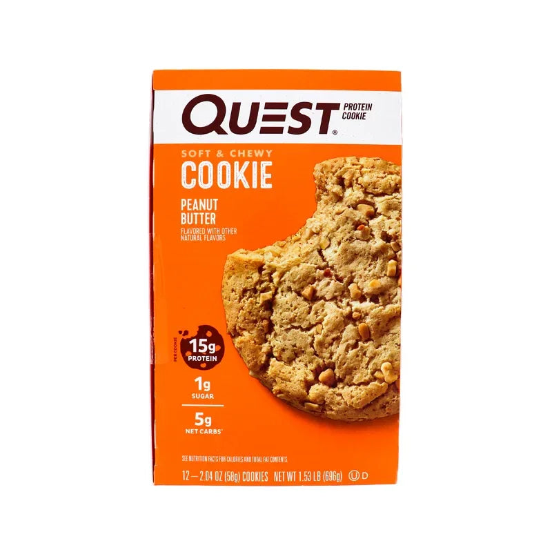 Quest Protein Peanut Butter Cookie 12 Count - 2.04 oz image 0