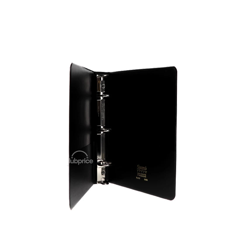 Binder 1" Black Pocket with 3 Rings Each image 1