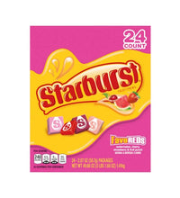 Starburst FaveREDs Chewy Candy 24 Count - 2.07 oz image 0