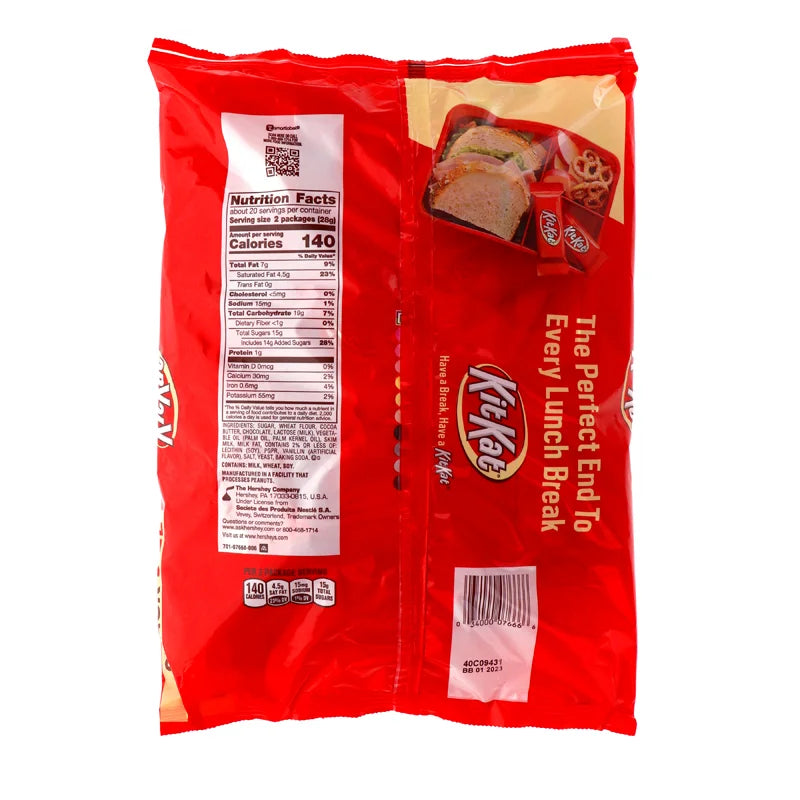 Kit Kat Snack Size Jumbo Bag 40Ct/20.10 oz image 1