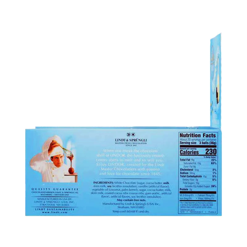 Lindt Lindor Sea Salt Milk Chocolate Truffles 60 Count - 25.4 oz image 1