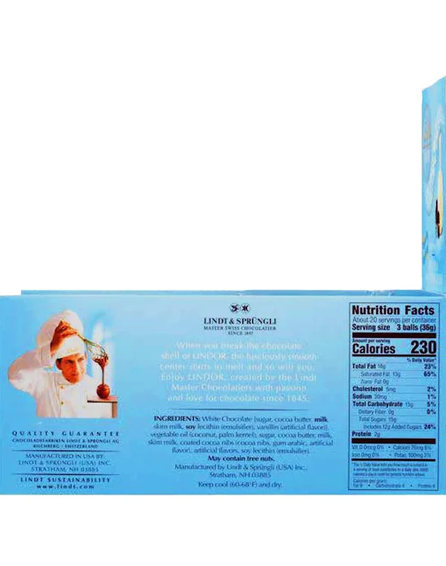 Lindt Lindor Sea Salt Milk Chocolate Truffles 60 Count - 25.4 oz image 0